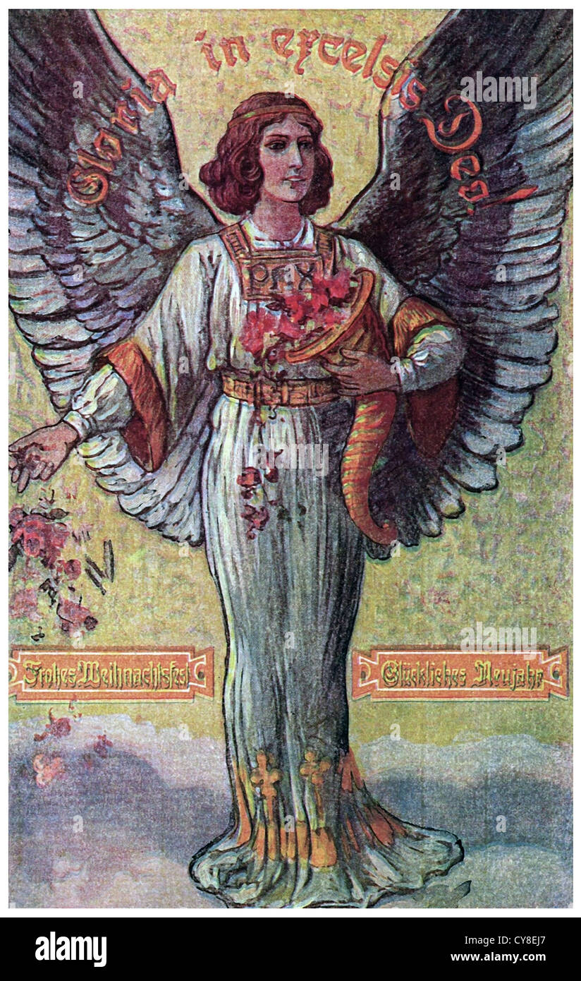 Angeli custodi Foto Stock