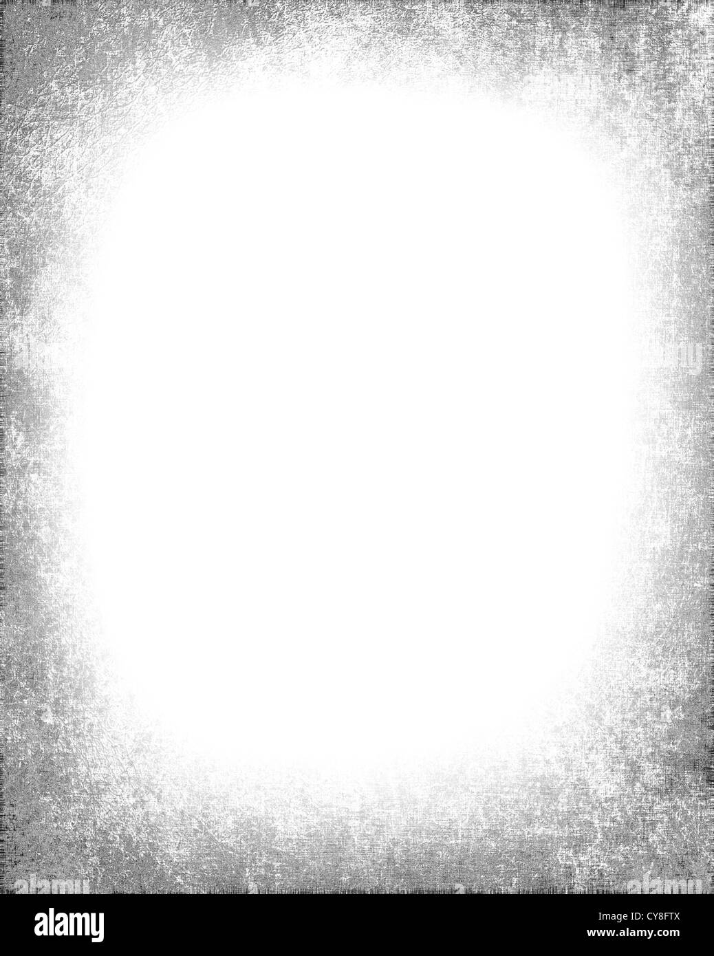 Libro bianco telaio o vignette, grunge sfondo con uno spazio vuoto per il testo Foto Stock