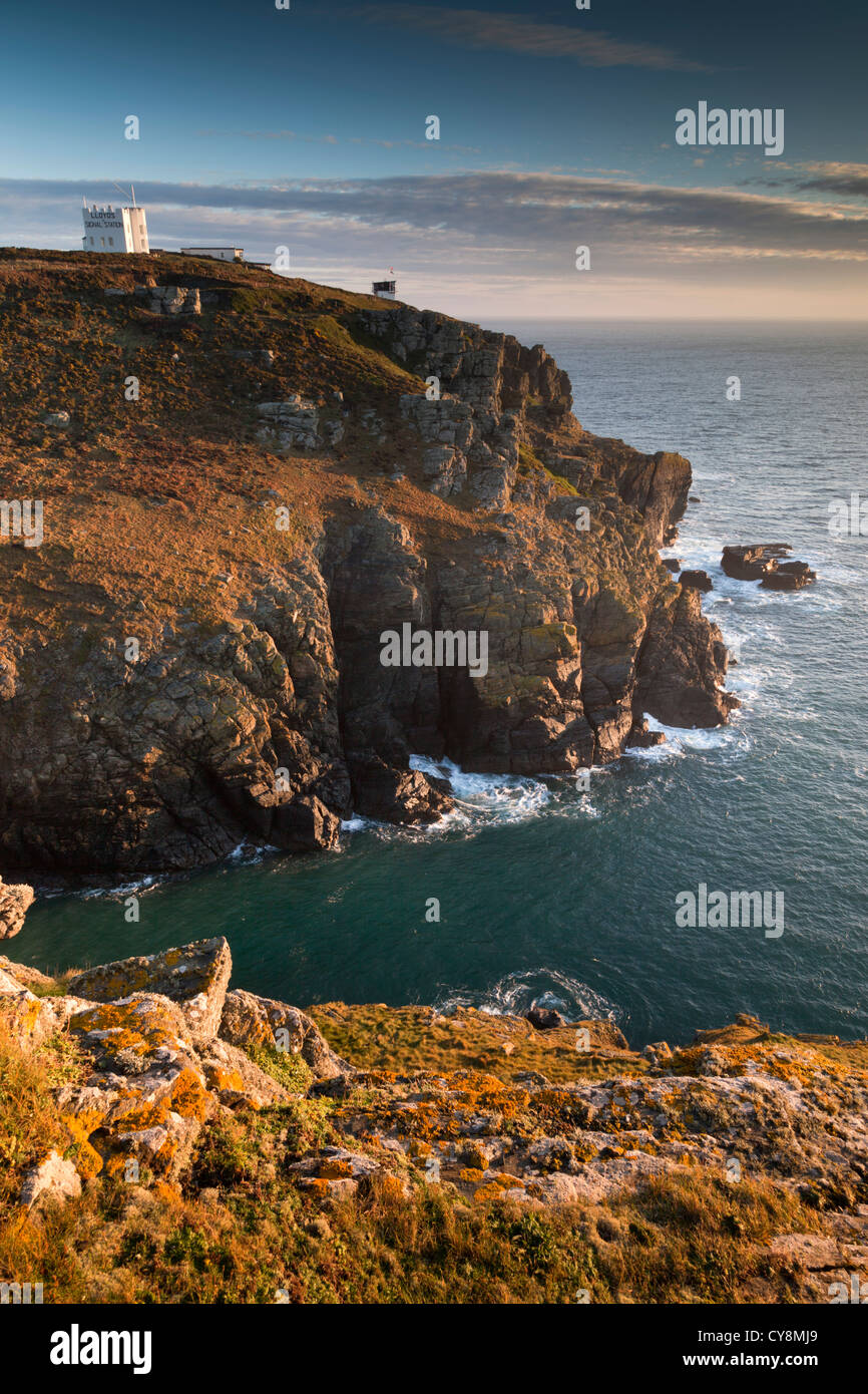 Lizard Point; Cornovaglia; Regno Unito Foto Stock