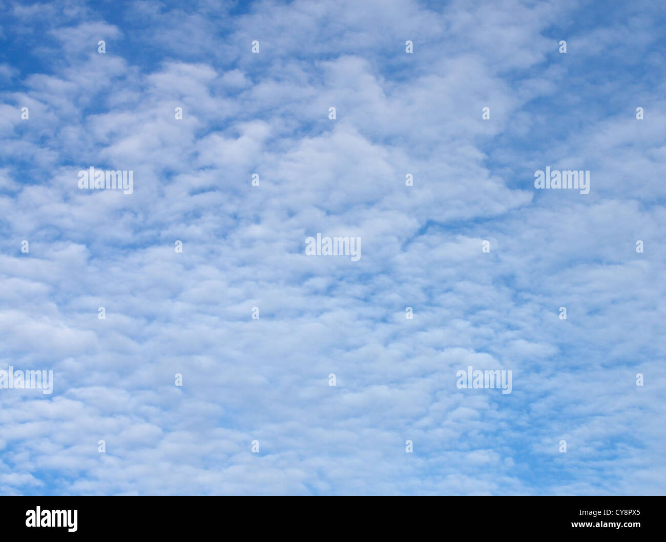 cielo nuvoloso Foto Stock