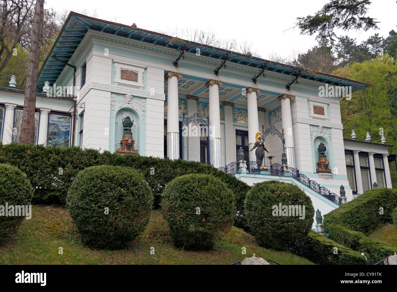 La Ernst Fuchs (Museo Villa Otto Wagner I), Hüttelbergstrasse 26, Vienna, Austria. Foto Stock