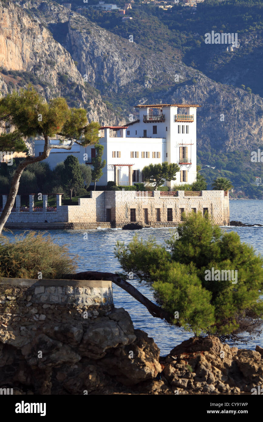 La Villa Kerylos in Beaulieu sur mer Foto Stock