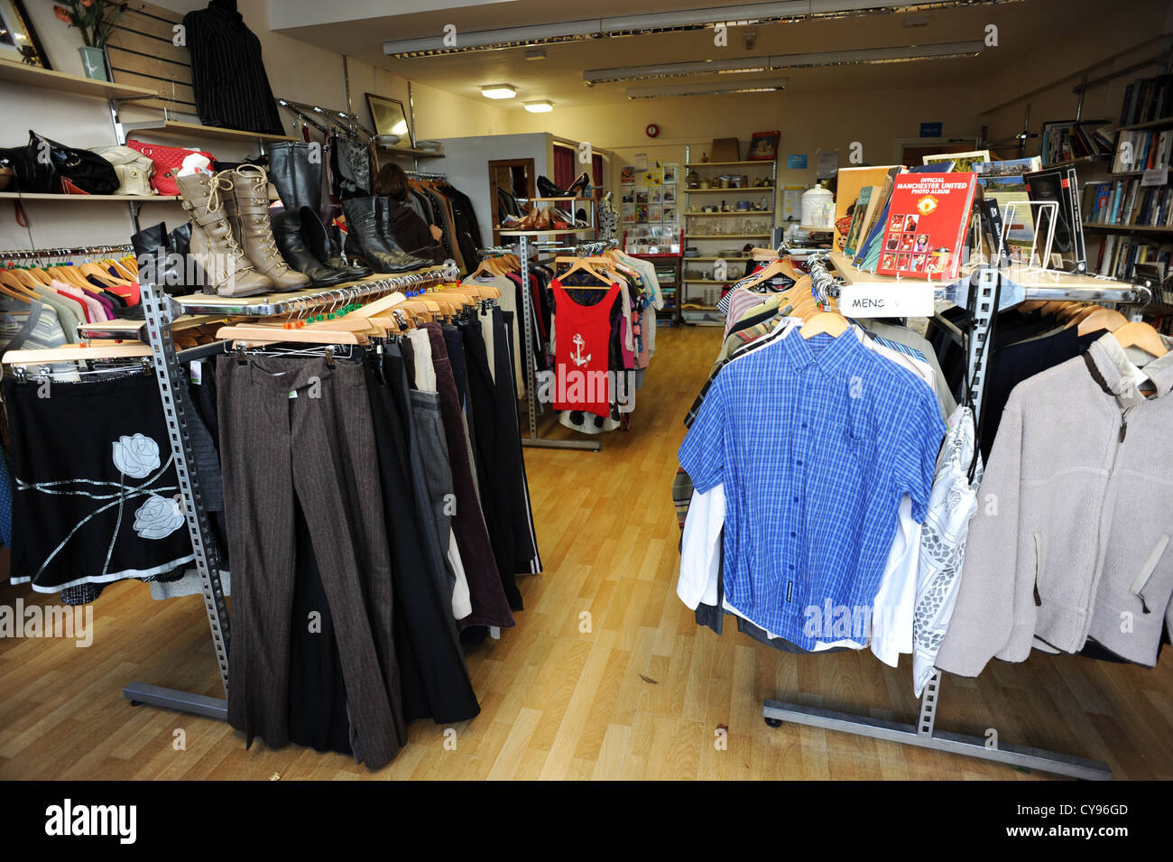 L'età Uk East Sussex carità shop in Lewes Foto Stock