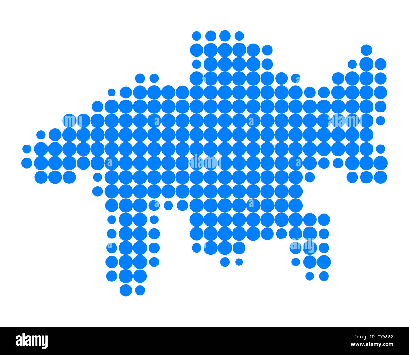 Mappa di dei Grigioni Foto Stock