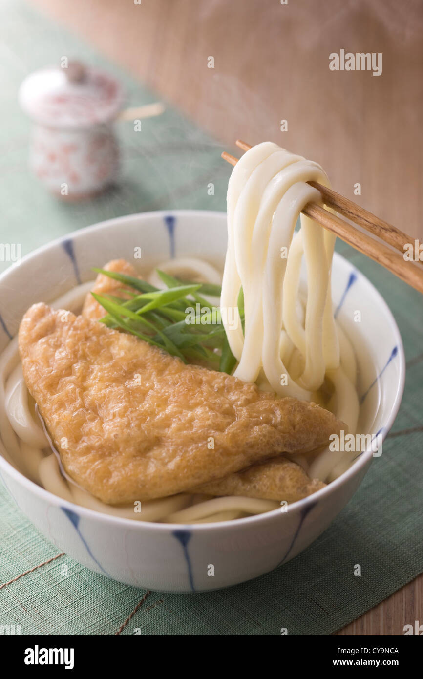 Kitsune Udon Foto Stock