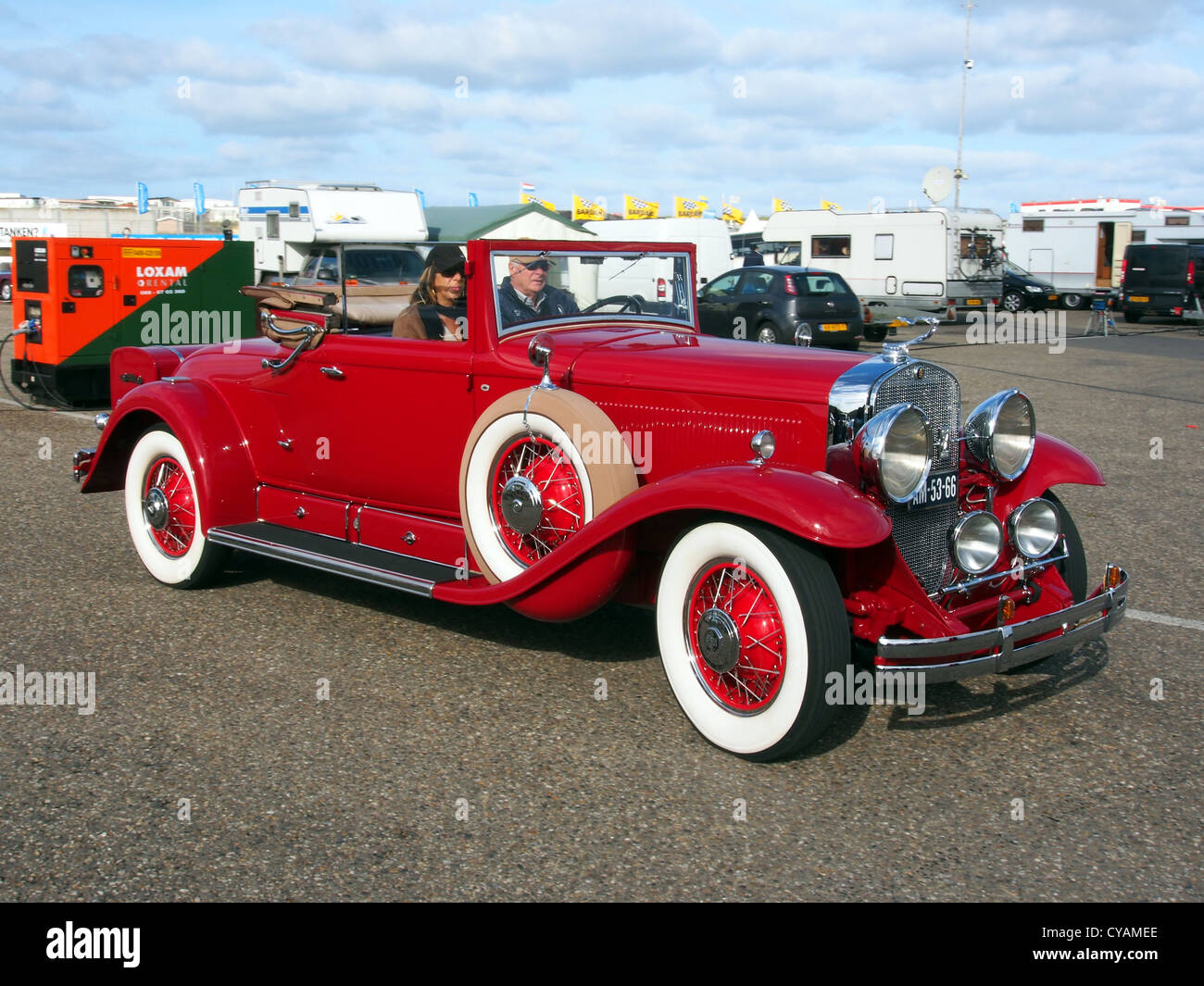 1930 Cadillac 355 Foto Stock