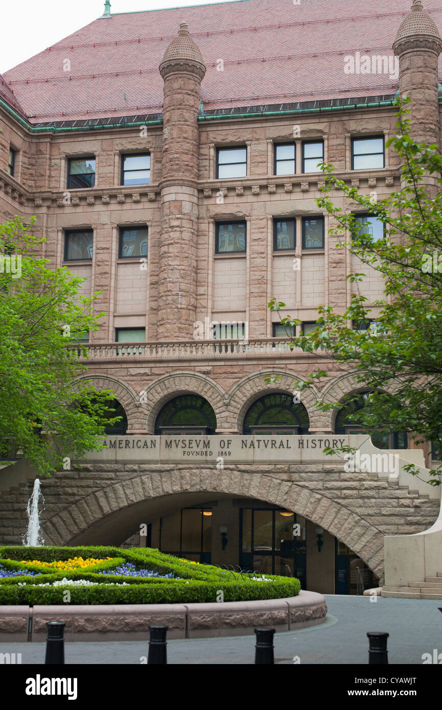 Museo di Storia Naturale di NEW YORK CITY NEW YORK Foto Stock
