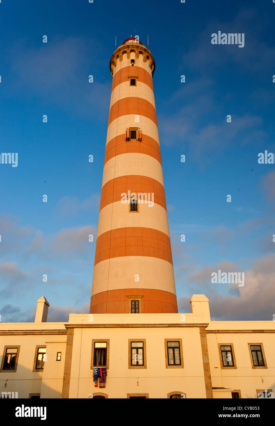 Faro di Barra, Portogallo Foto Stock