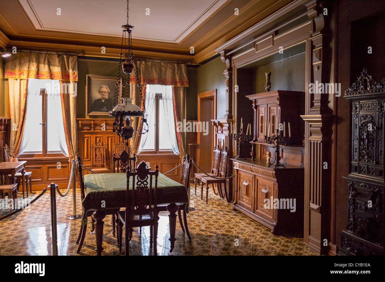 IBSEN MUSEUM Oslo NORVEGIA Foto Stock