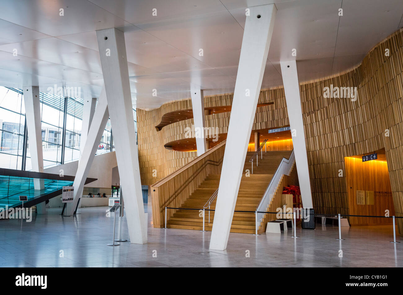 Teatro dell'Opera di Oslo Oslo NORVEGIA Foto Stock