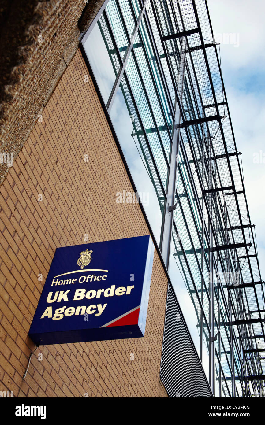 Home Office UK Border Agency firmare e di costruire in Liverpool Foto Stock