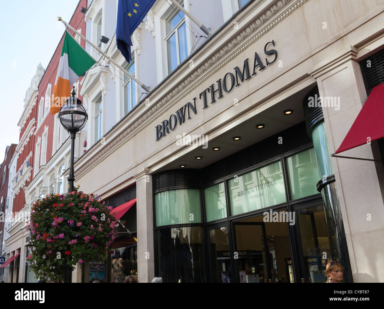 Brown Thomas department store, Grafton Street, Dublin Foto Stock