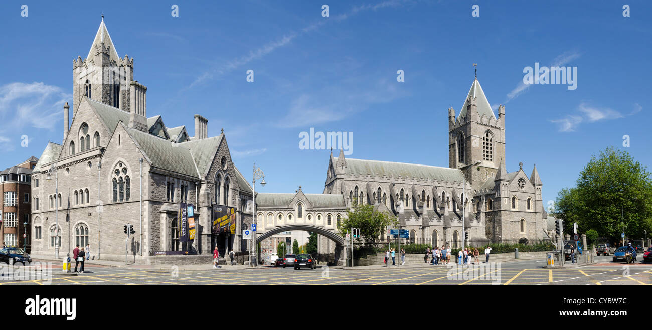 La cattedrale di Christ Church, Dublino, Irlanda Foto Stock