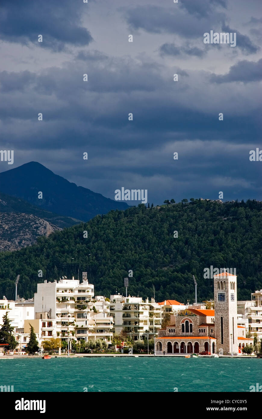 Città di Volos (Tessaglia, Grecia) Foto Stock