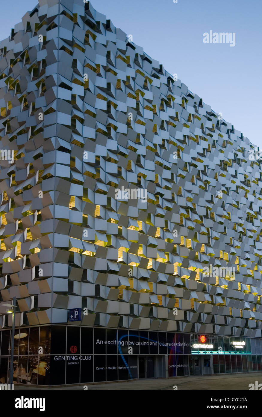 Sheffield City Centre - Winter Garden e St Pauls Area Foto Stock