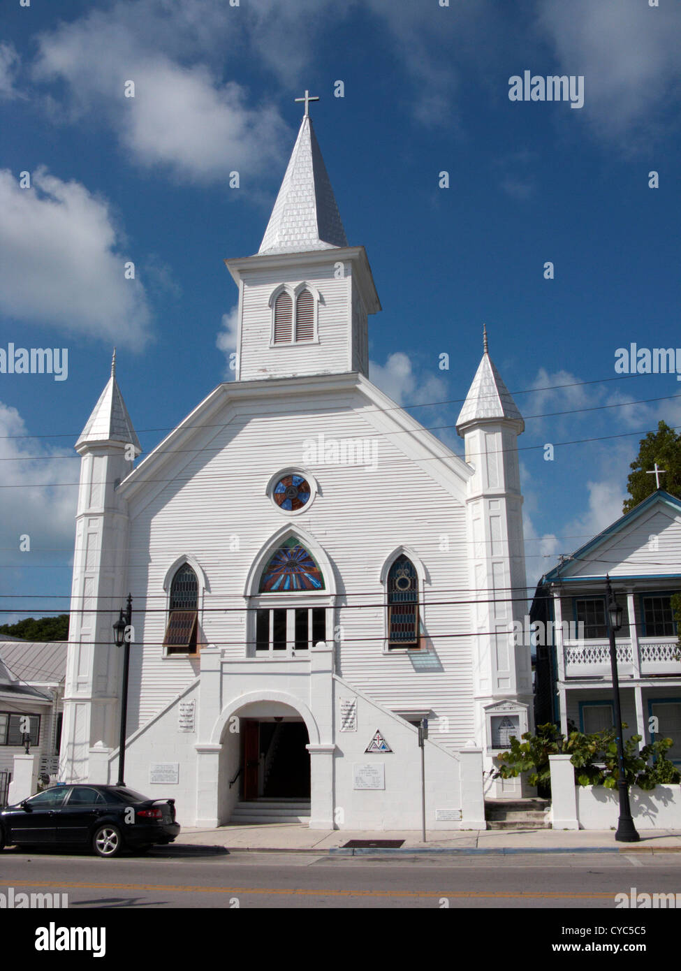 Cornish memorial ame african Episcopale Metodista zion church key west florida usa Foto Stock