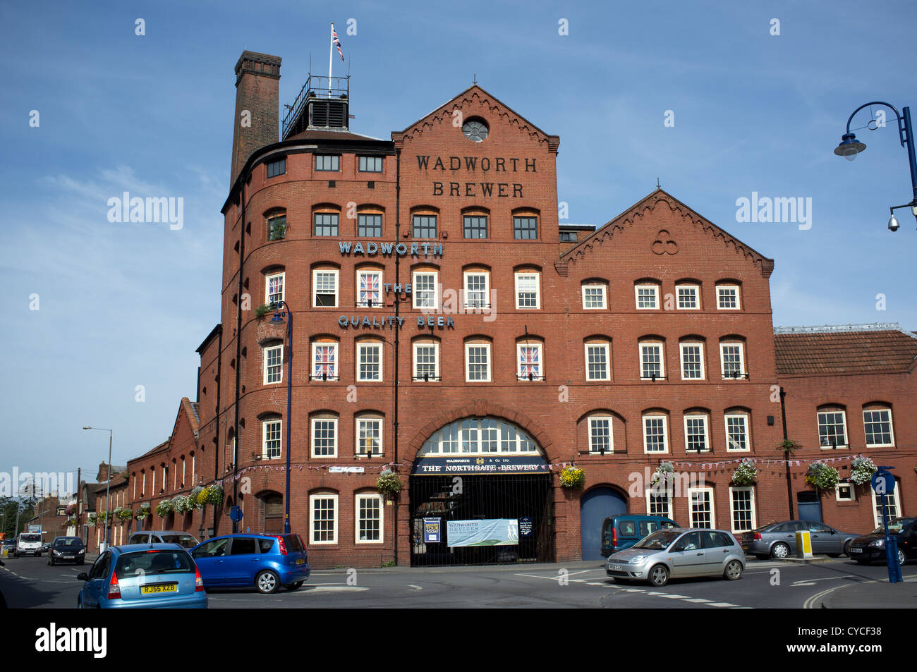 Birreria Wadworths Devizes Foto Stock