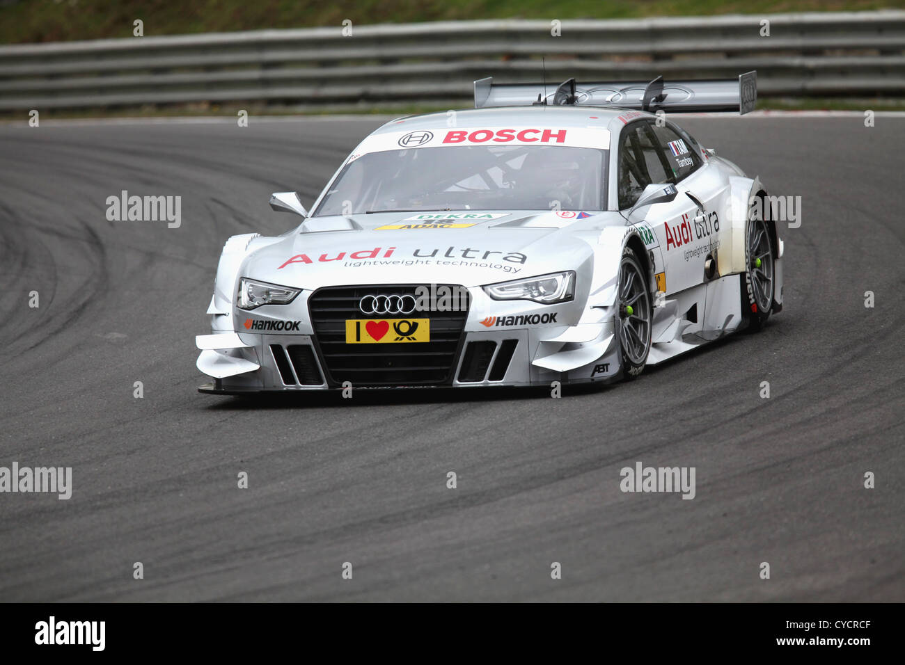 2012 gara DTM a Brands Hatch, Kent Foto Stock