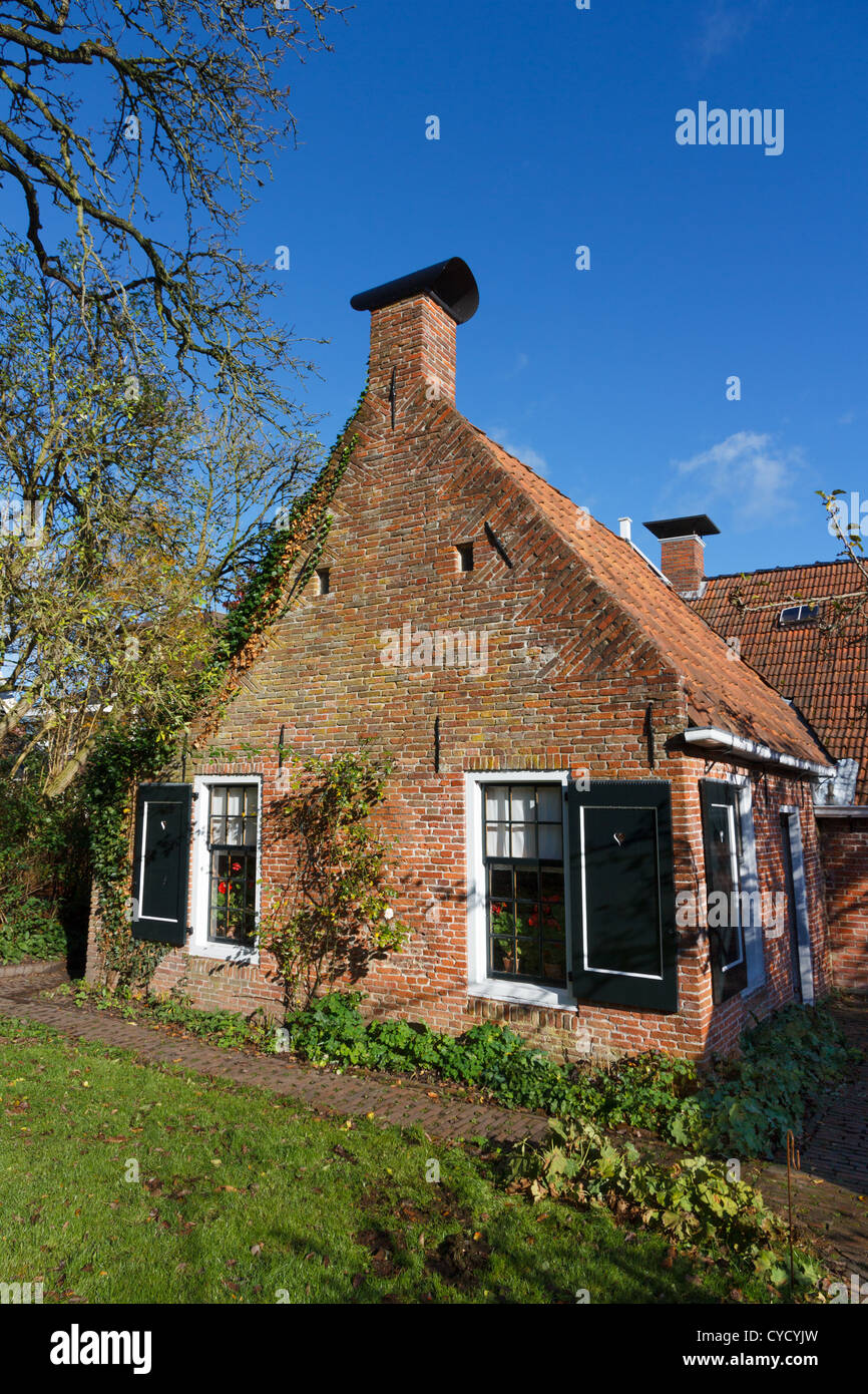 Pittoresca casa nei Paesi Bassi dal XIX secolo Foto Stock