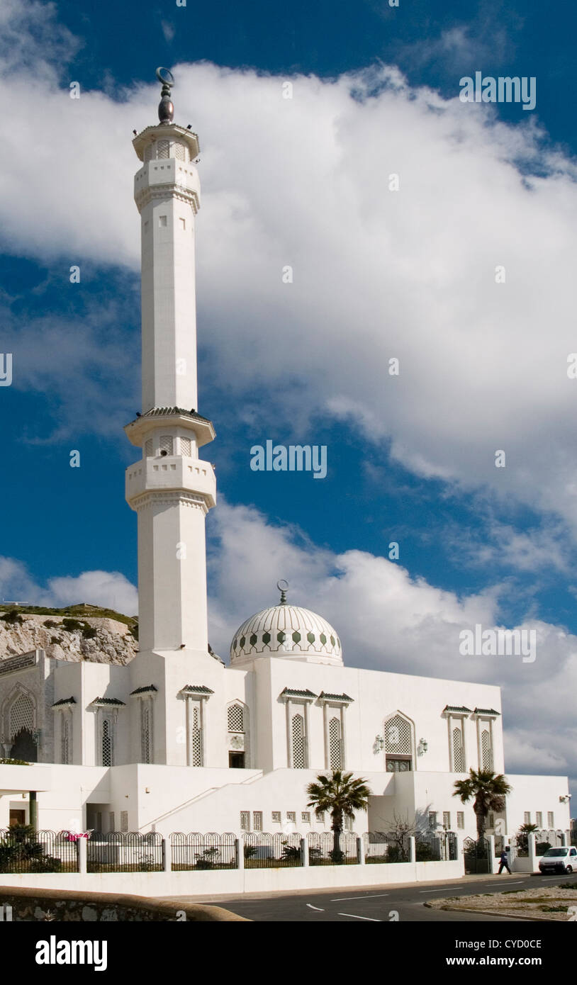 Re Fahd bin Abdulaziz al-Saud Mosque Gibilterra Foto Stock