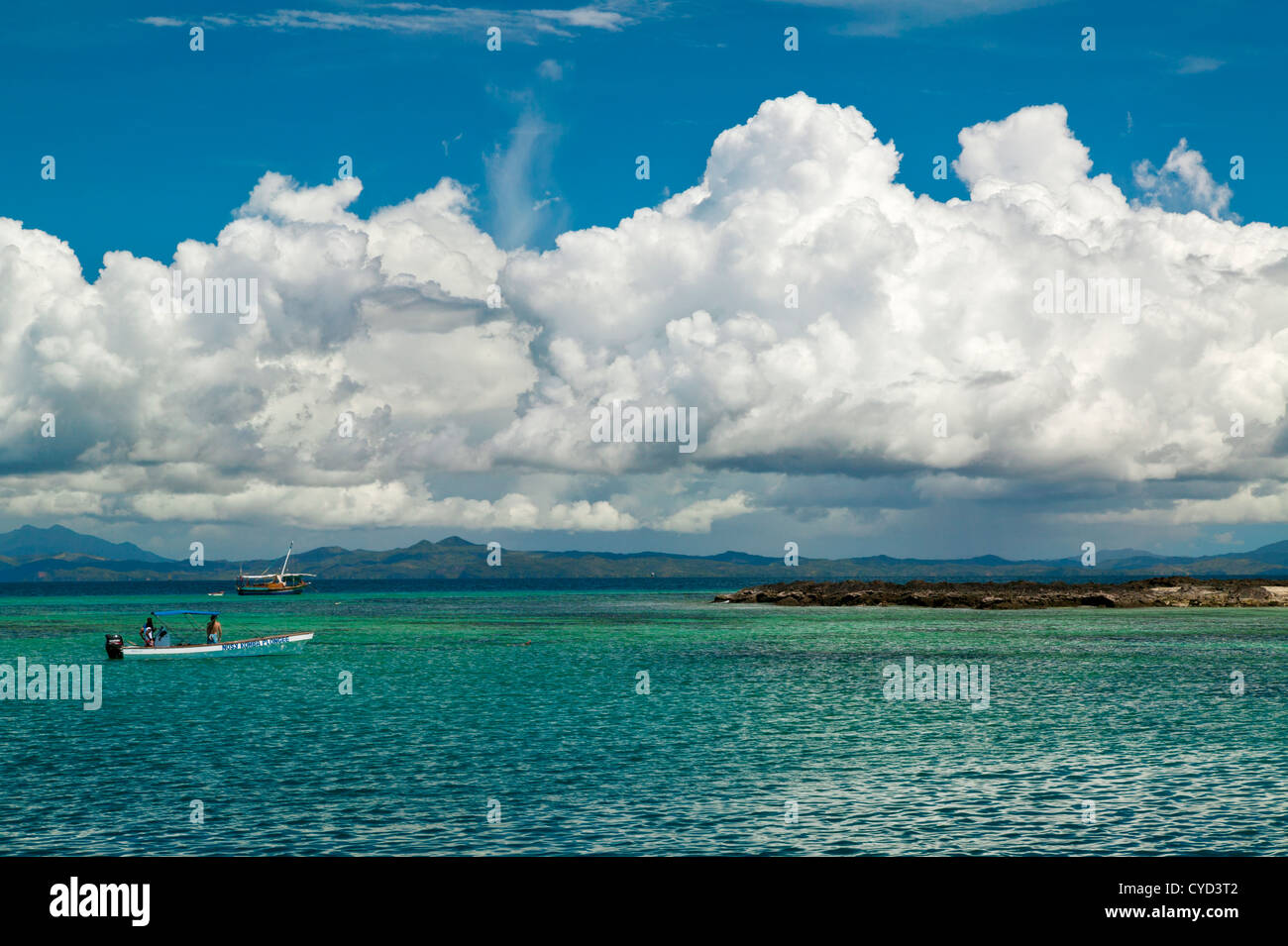 Isola Di Tanikely, Riserva Naturale del Madagascar Foto Stock