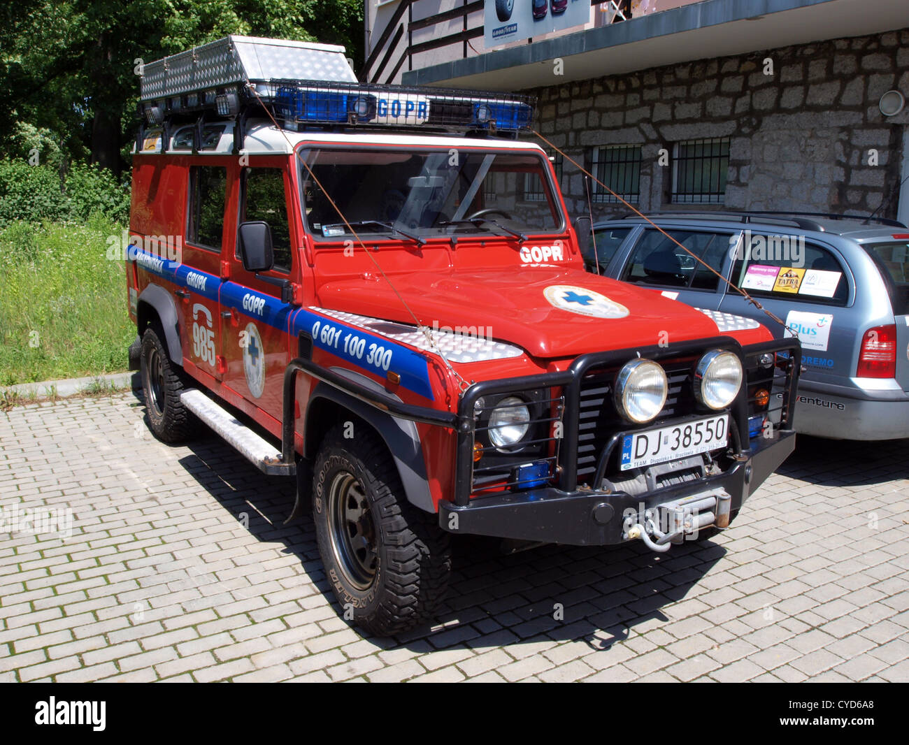 Ambulanza polacco Grupa GOPB Karkonoska Foto Stock