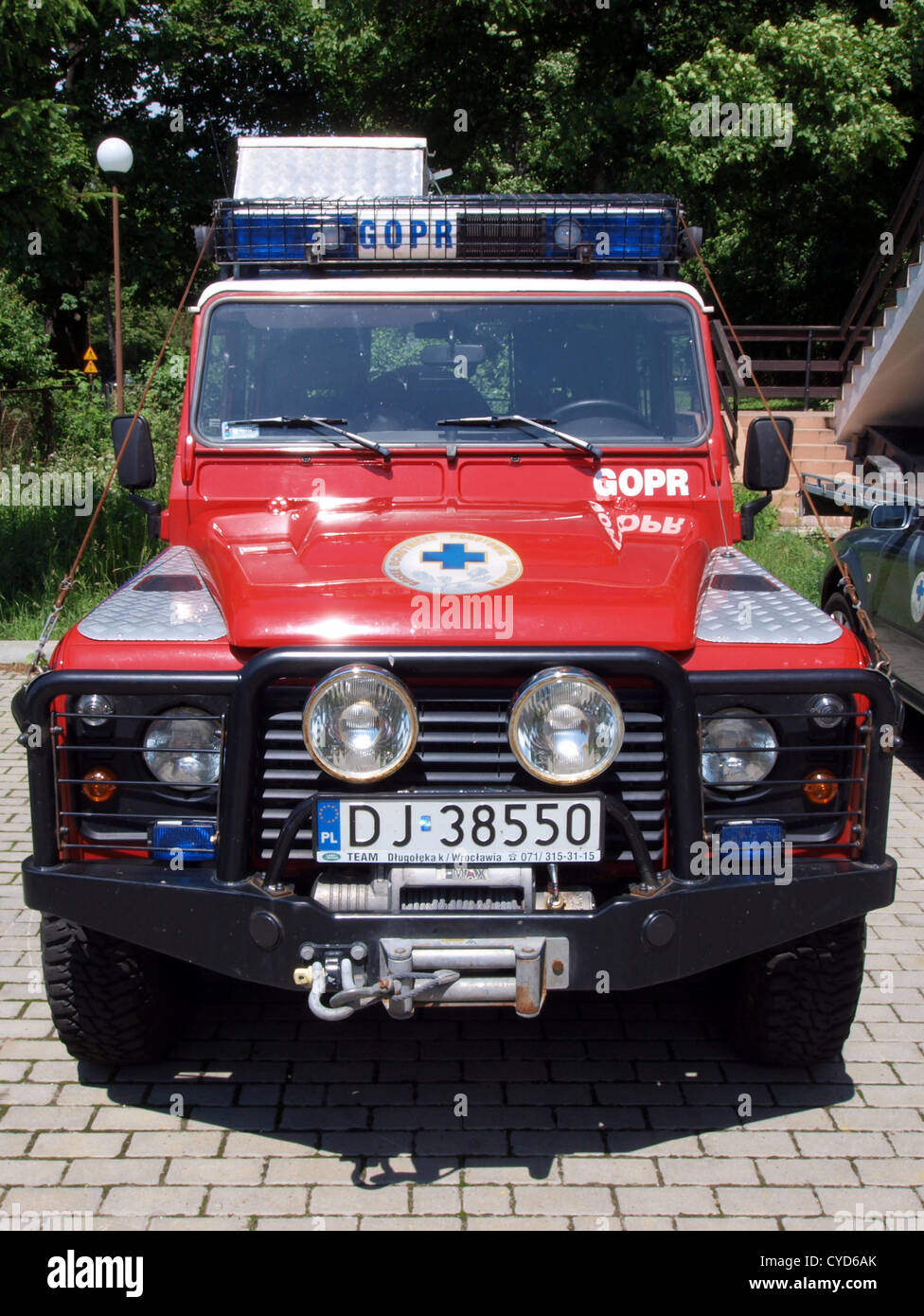 Ambulanza polacco Grupa GOPB Karkonoska Foto Stock