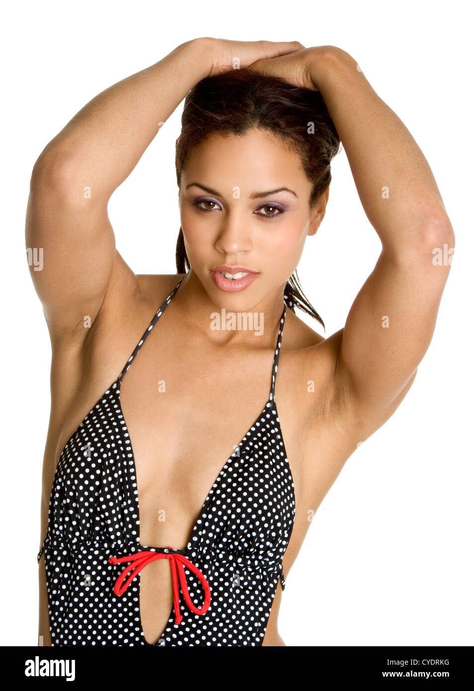 Costume da bagno ragazza Foto Stock