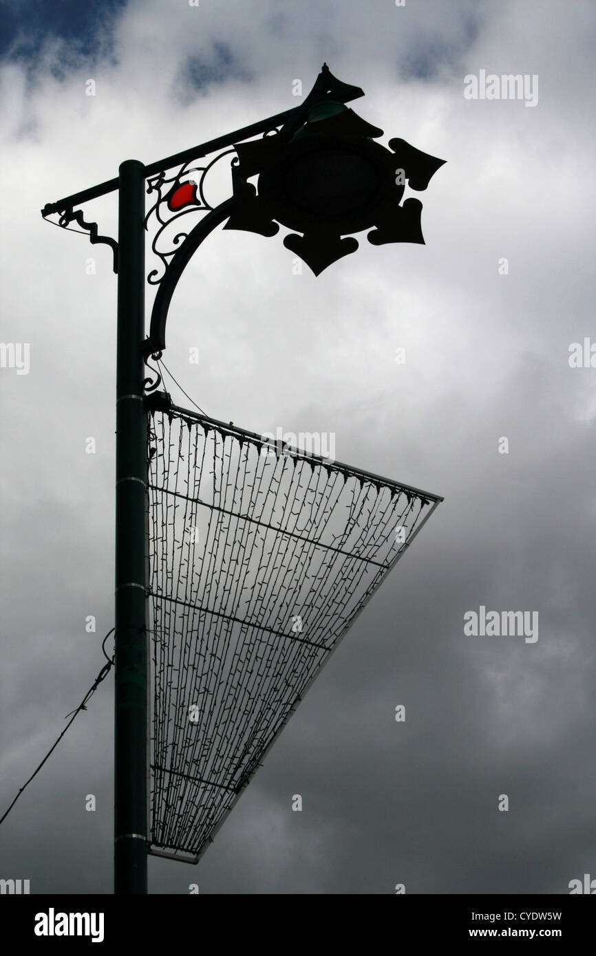 Un tipico Bengali lampada su Brick Lane, Londra Foto Stock