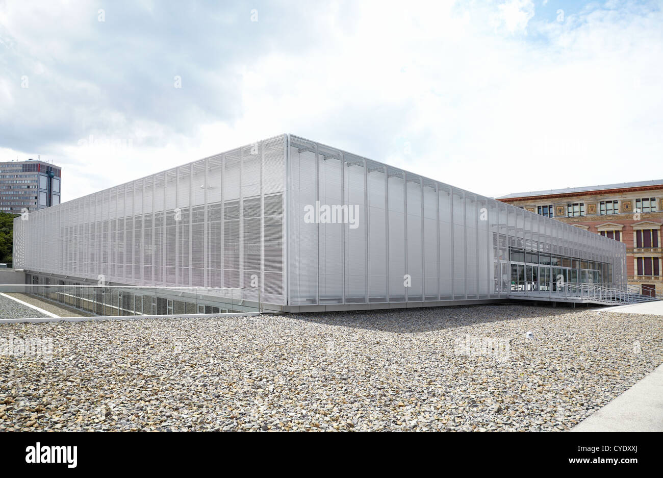 Topografia del Terrore a Berlino Museo area Foto Stock