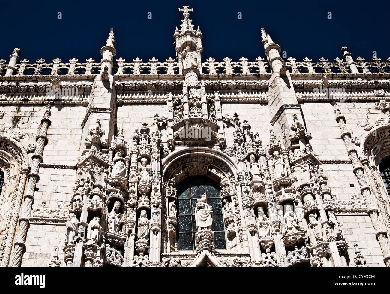 Il Monastero di Jeronimos - Lisbona Foto Stock