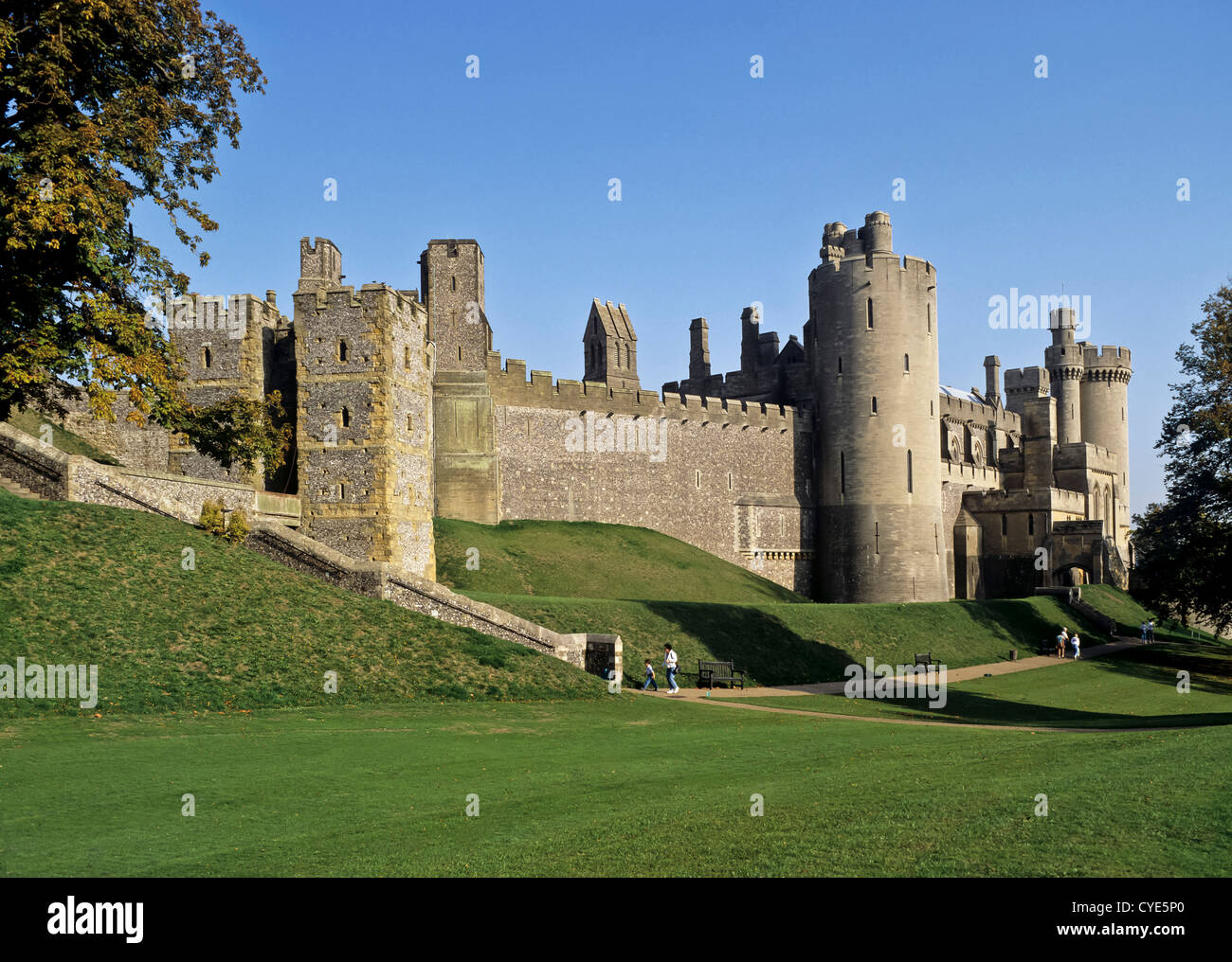 8297. Castello di Arundel, West Sussex, in Inghilterra, in Europa Foto Stock