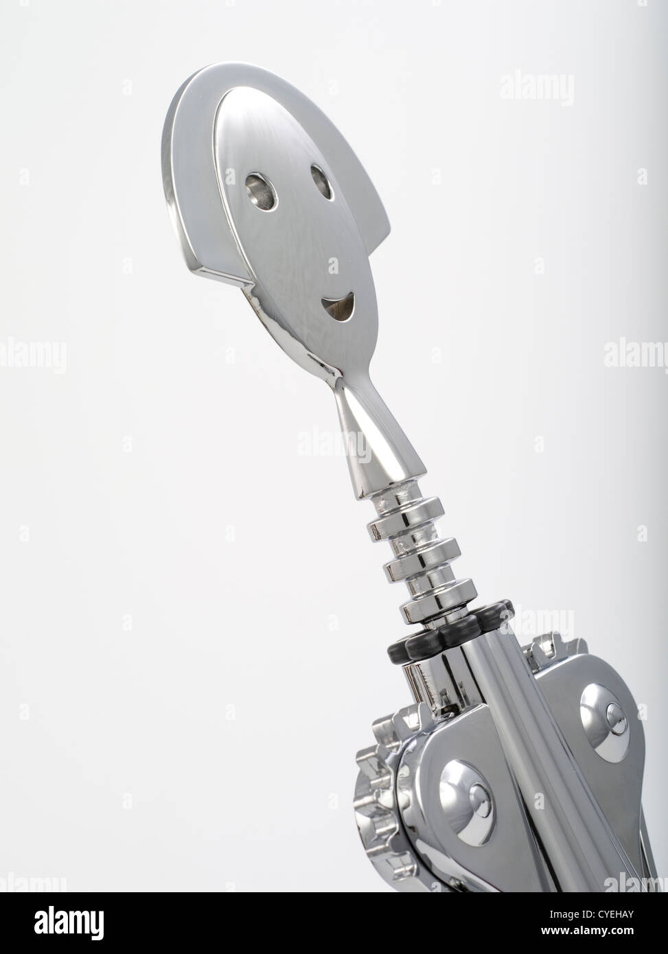 Il cavatappi Anna G. Alessi progettato dal designer francese Philippe Starck Foto Stock