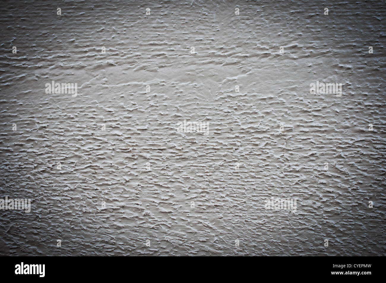 Dipinto di bianco di legno con wignetting Foto Stock