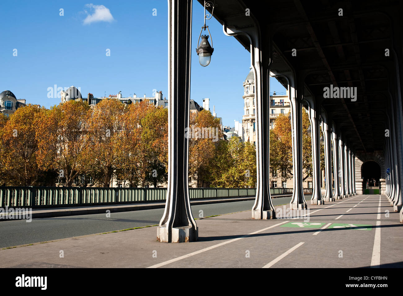 Parigi, Francia - Bir Hakeim bridge Foto Stock