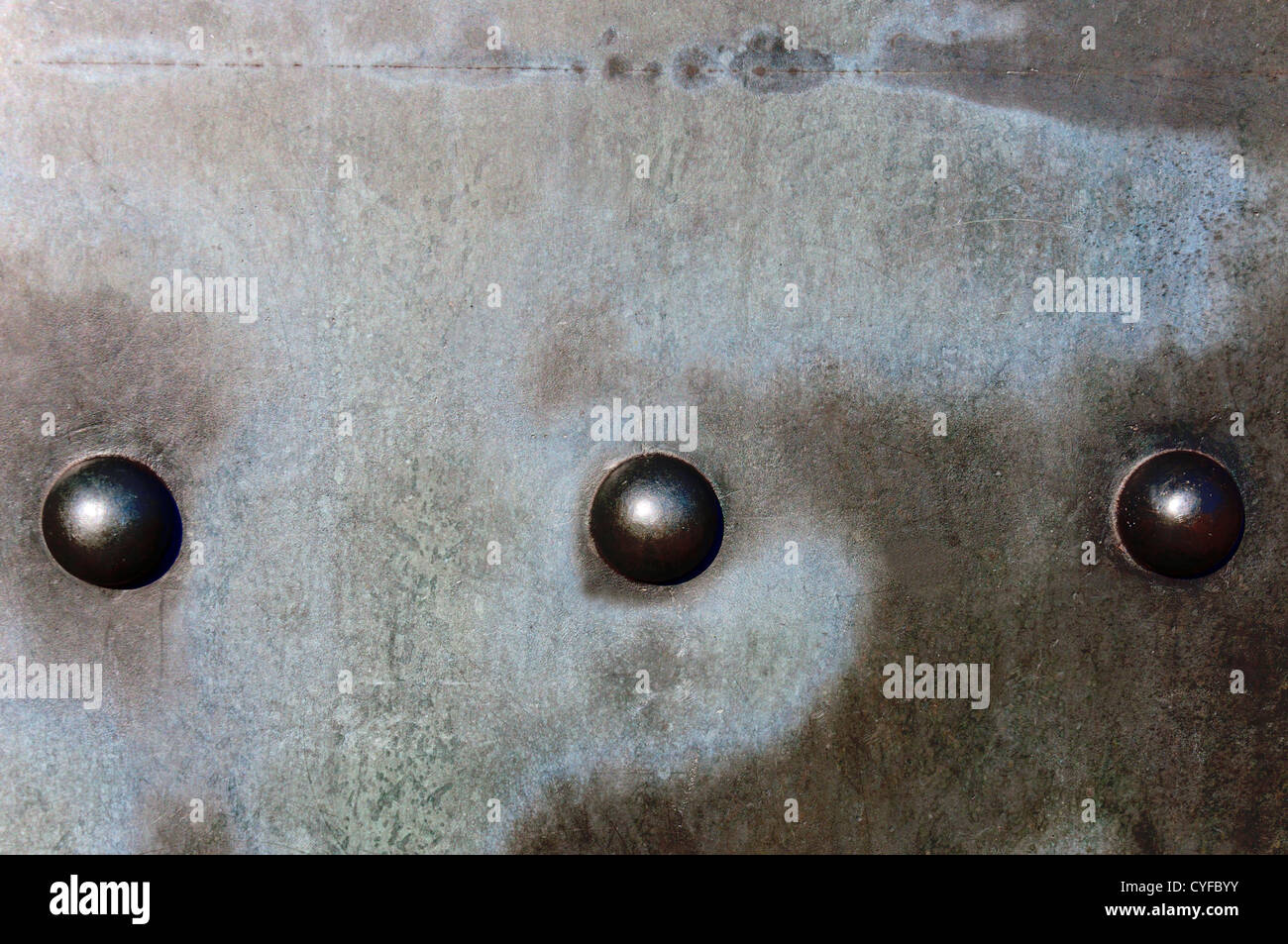 Sfondo grunge di metallo vecchio close up Foto Stock