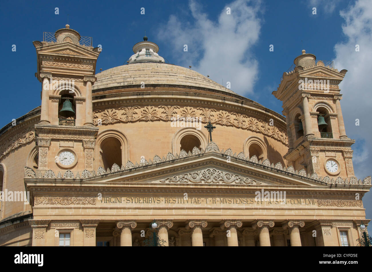 Rotonda di San Marija Assunta Mosta Malta Foto Stock