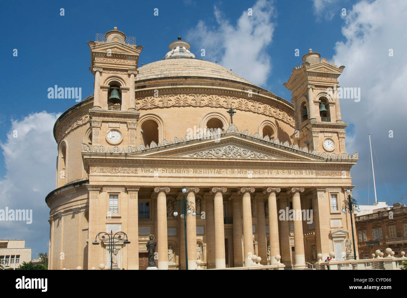 Rotonda di San Marija Assunta Mosta Malta Foto Stock