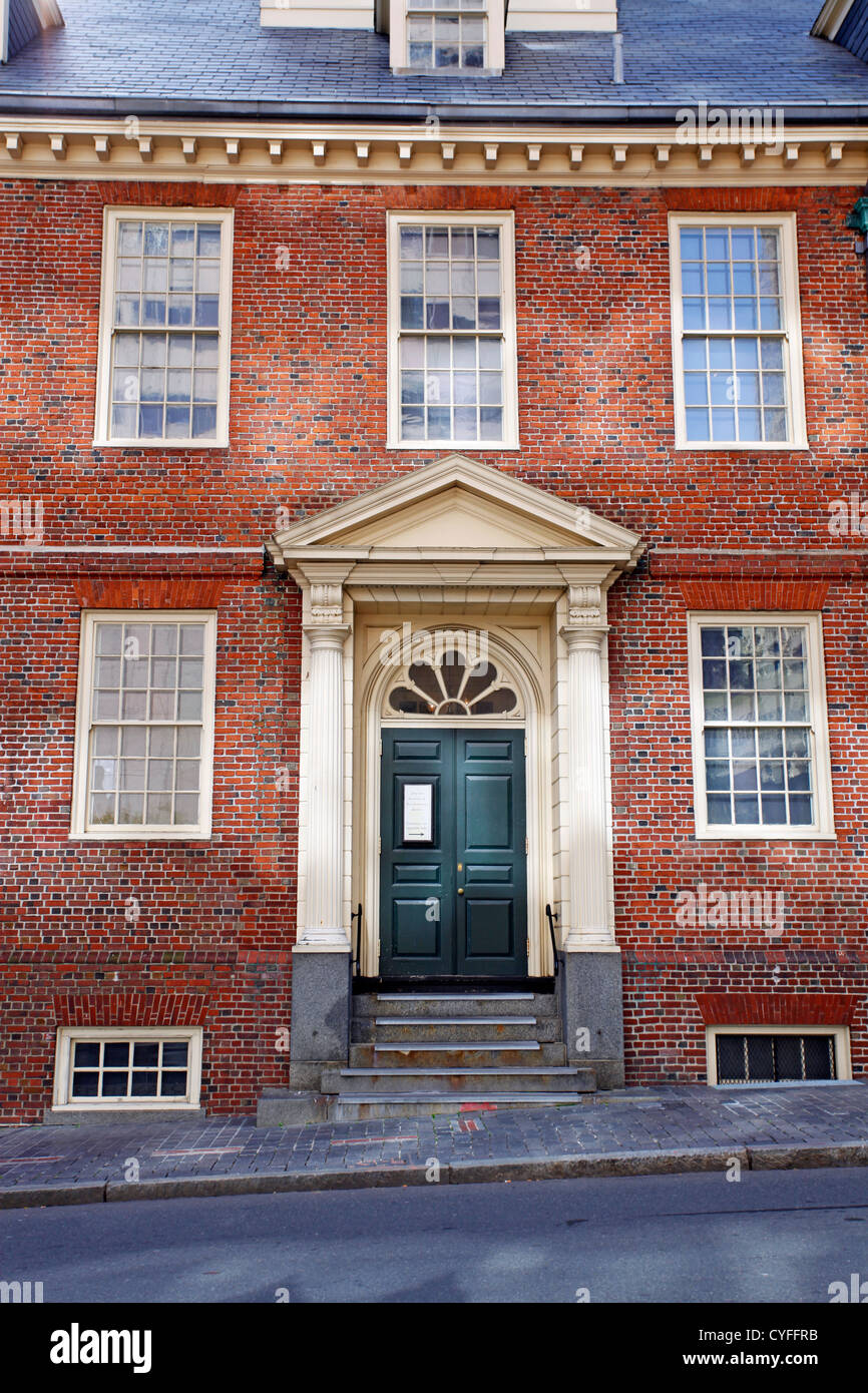 La Old State House di Boston, Massachusetts, America Foto Stock