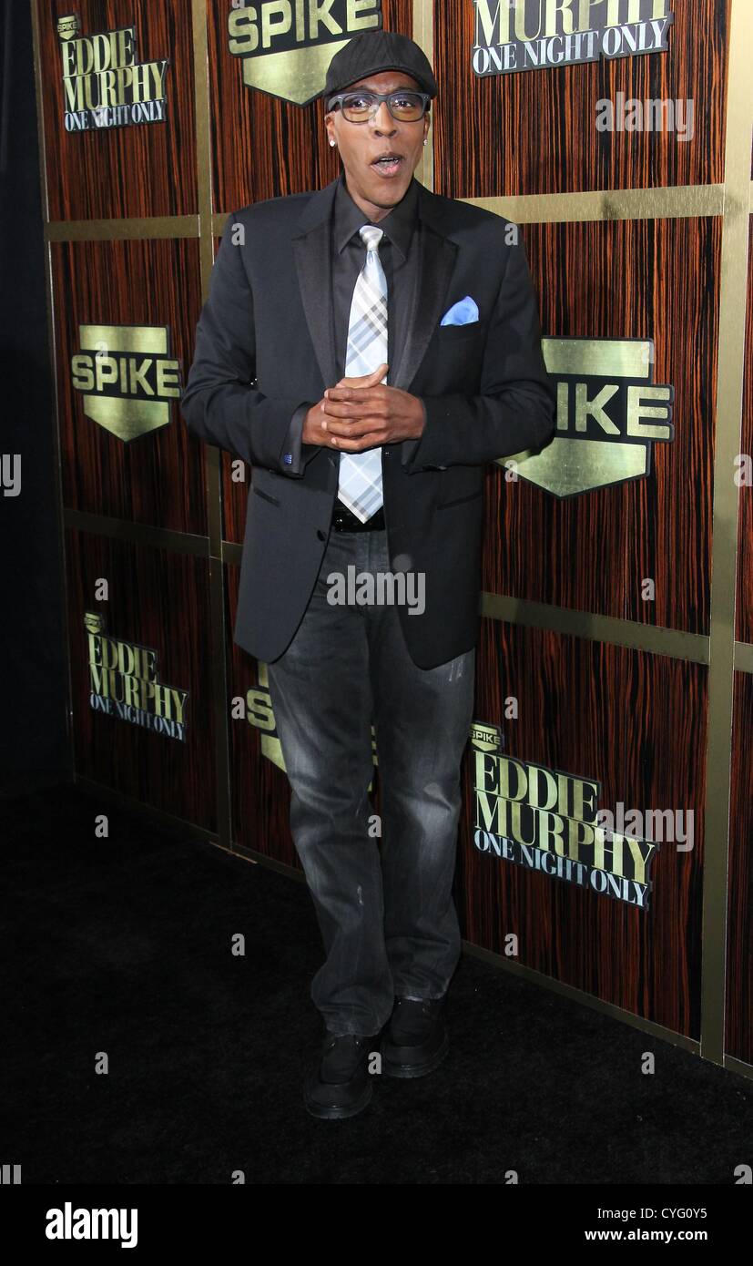 Nov. 3, 2012 - Los Angeles, California, Stati Uniti - Arsenio Hall assiste Spike TV ''Eddie Murphy: una sola notte'' evento il 3 novembre 2012 presso il Teatro Saban,Beverly Hills,CA.USA.(Immagine di credito: © TLeopold/Globe foto/ZUMAPRESS.com) Foto Stock