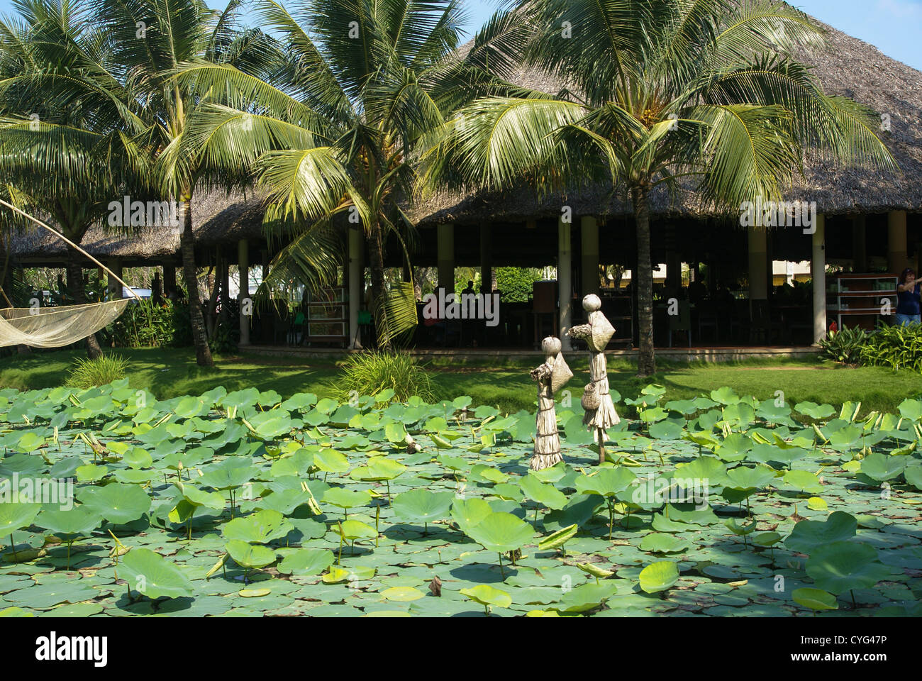 Il Vietnam, il fiume Mekong Delta Foto Stock