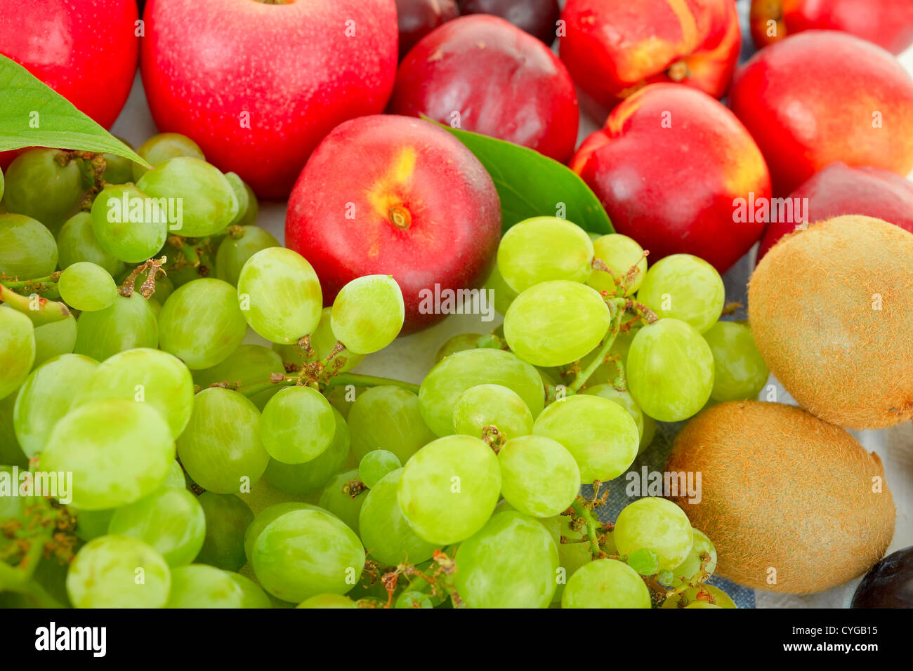 Sfondo di frutta Foto Stock