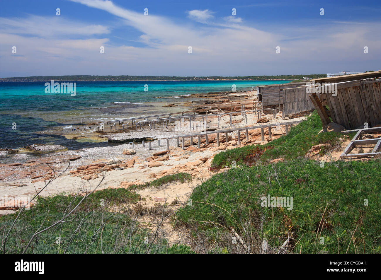 Formentera. Islas Baleares. España / Formentera. Isole Baleari. Spagna Foto Stock