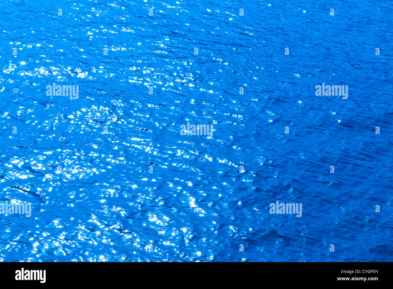 Acqua di mare superficie Foto Stock