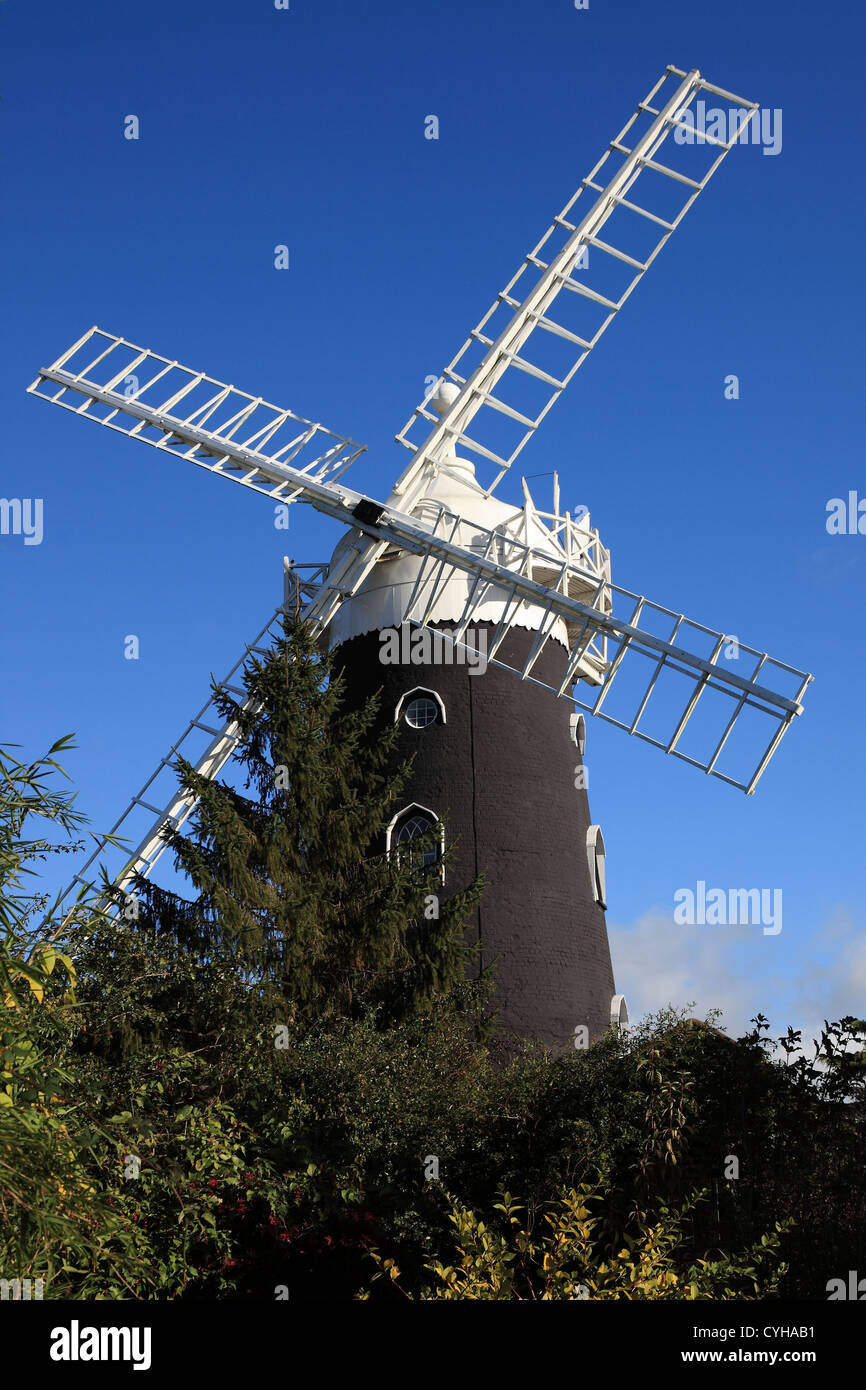 Wray comuni di mulino a vento a Reigate, Surrey, Inghilterra Foto Stock