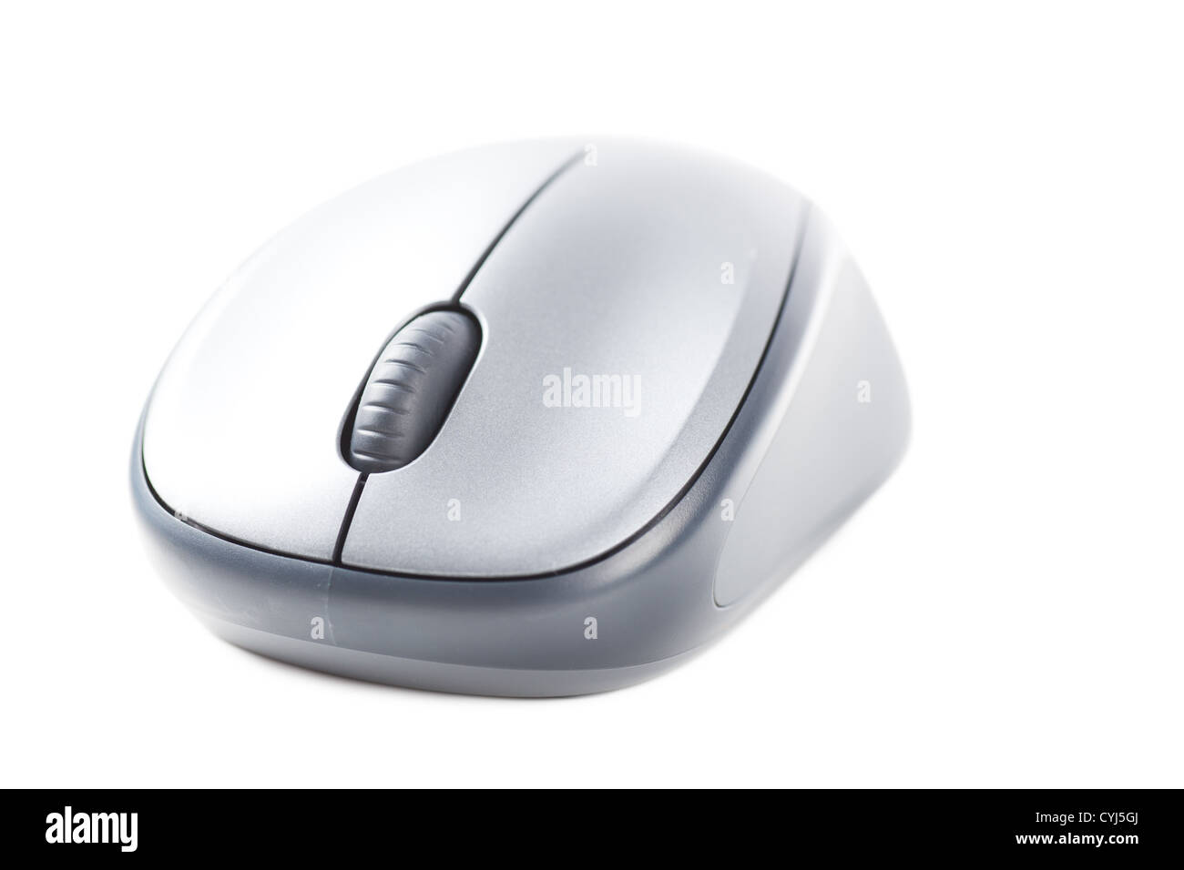 Il mouse del computer isolate su sfondo bianco Foto Stock