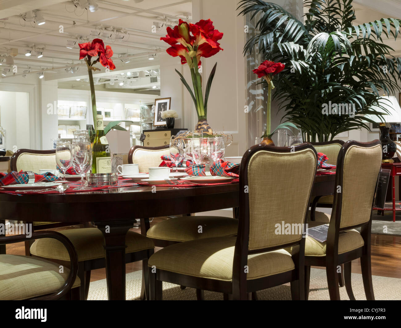 Signore & Taylor, Home Dipartimento Display, Flagship Store, 424 Fifth Avenue, New York Foto Stock