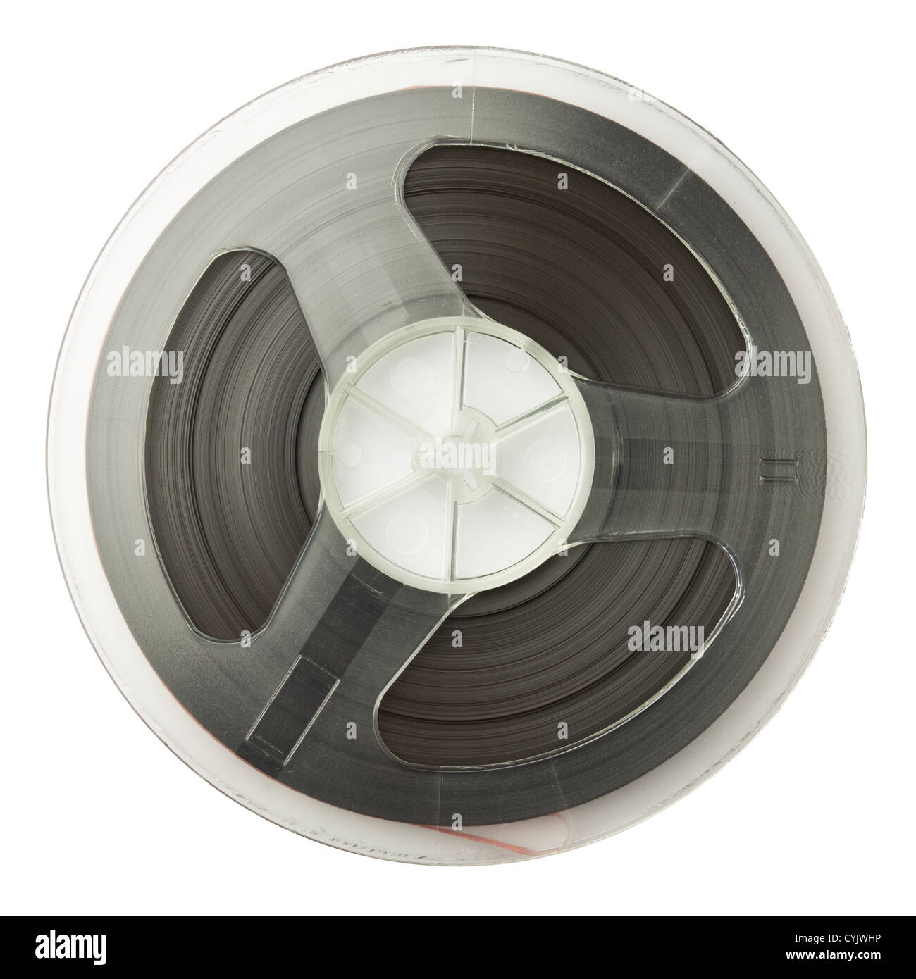 Vintage magnetici audio aspo, isolata. Foto Stock