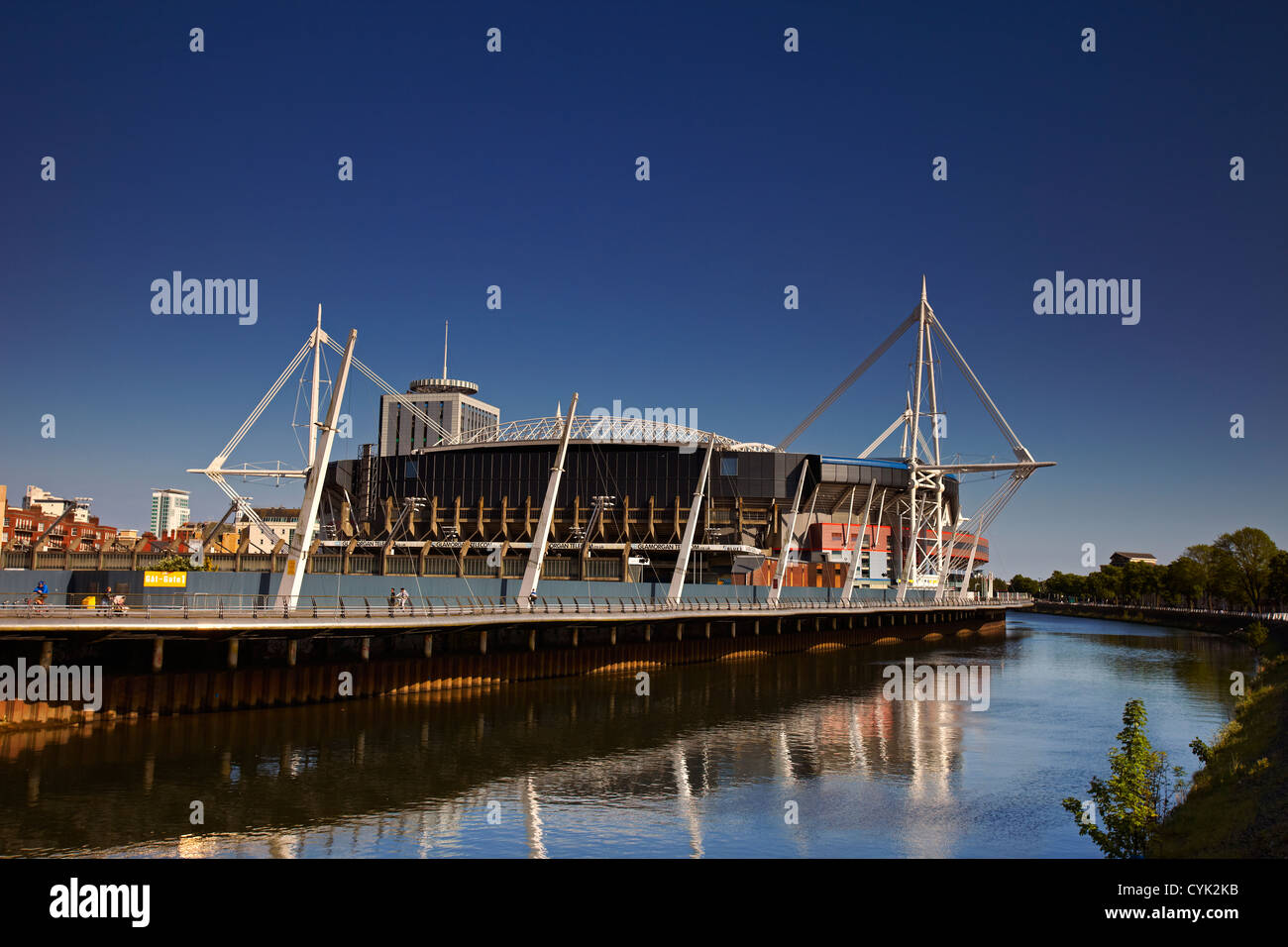 Millennium Stadium il Galles, Cardiff Wales, Regno Unito Foto Stock