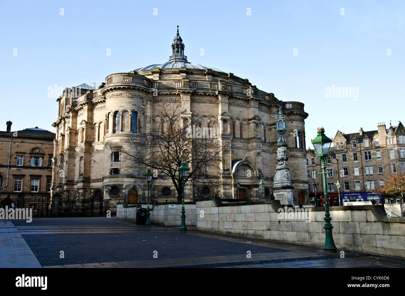 Il McEwan Hall (parte dell'Università di Edimburgo, in Scozia. Foto Stock